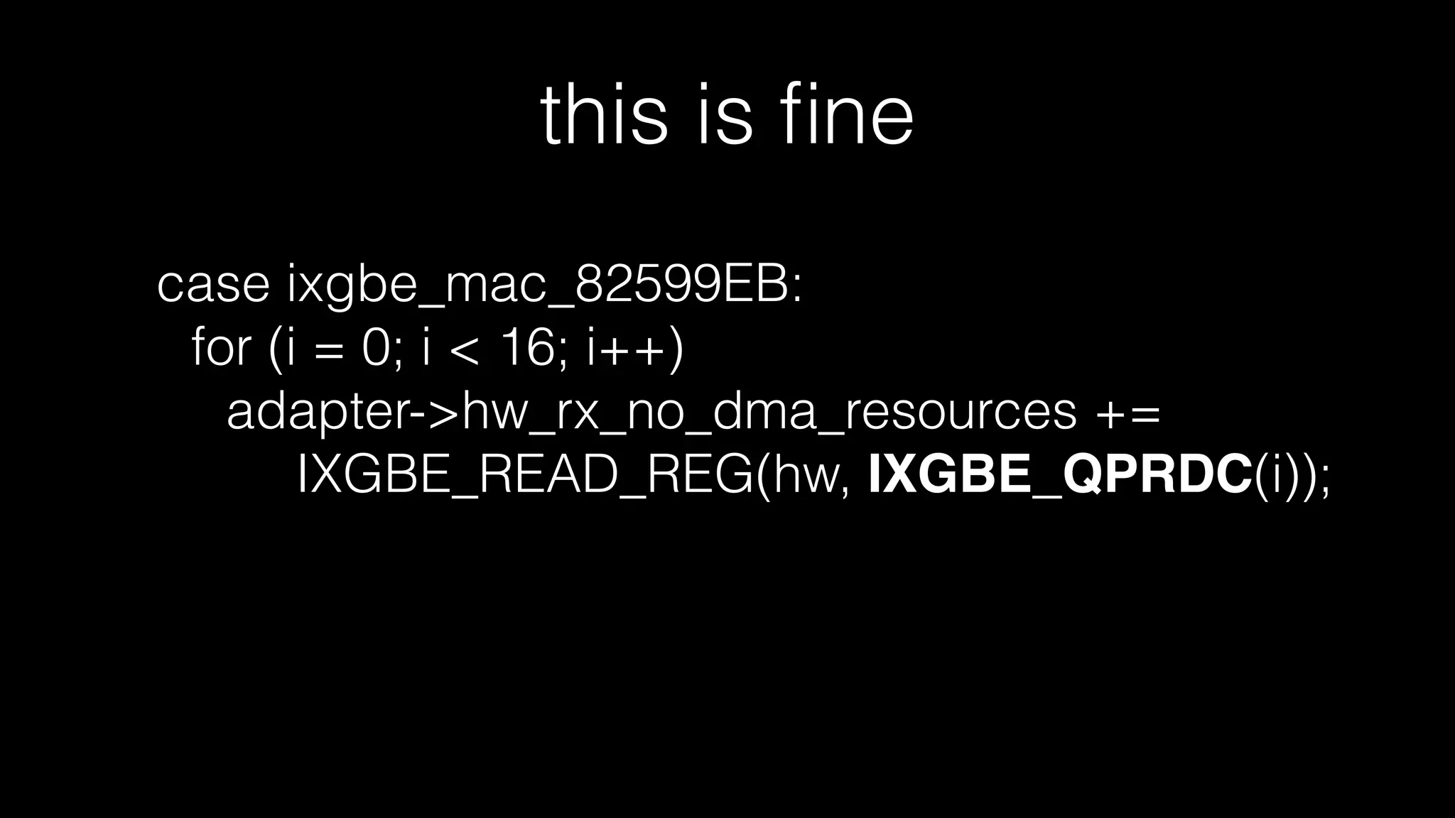 this is ﬁne
i’ll read the driver source
i’m really good at the kernels
 