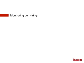 Monitoring our Hiring
 