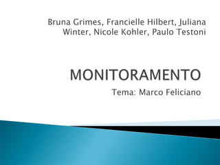 Tema: Marco Feliciano
Bruna Grimes, Francielle Hilbert, Juliana
Winter, Nicole Kohler, Paulo Testoni
 