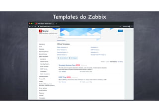 Templates do Zabbix
 