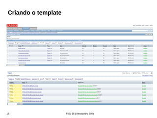 Zabbix Conference Latam 2016
YUM Security Plugin
# yum install -y yum-plugin-security
# yum updateinfo
Loaded plugins: product-id, refresh-packagekit, rhnplugin, security, subscription-manager
Updates Information Summary: available
42 Security notice(s)
5 Critical Security notice(s)
15 Important Security notice(s)
7 Low Security notice(s)
15 Moderate Security notice(s)
143 Bugfix notice(s)
13 Enhancement notice(s)
updateinfo summary done
# yum install -y yum-plugin-security
# yum updateinfo
Loaded plugins: product-id, refresh-packagekit, rhnplugin, security, subscription-manager
Updates Information Summary: available
42 Security notice(s)
5 Critical Security notice(s)
15 Important Security notice(s)
7 Low Security notice(s)
15 Moderate Security notice(s)
143 Bugfix notice(s)
13 Enhancement notice(s)
updateinfo summary done
YUMYUM
Security Plugin
Gerando o Relatório de Segurança
# crontab -e
* 0 * * * yum updateinfo > $zbxlogdir/security-reports/sec-report
 