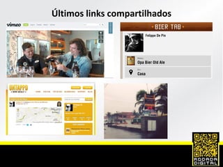 Últimos links compartilhados