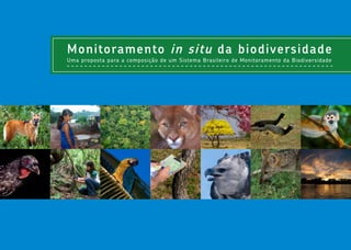 Monitoramento in situ da biodiversidade
Uma proposta para a composição de um Sistema Brasileiro de Monitoramento da Biodiversidade
 