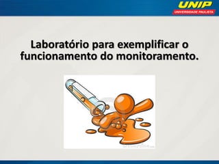 Laboratório para exemplificar o
funcionamento do monitoramento.

 