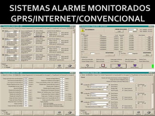 SISTEMAS ALARME MONITORADOS
GPRS/INTERNET/CONVENCIONAL
 