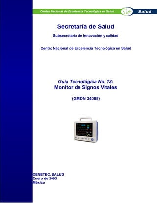 Secretaría de Salud
         Subsecretaría de Innovación y calidad


   Centro Nacional de Excelencia Tecnológica en Salud...