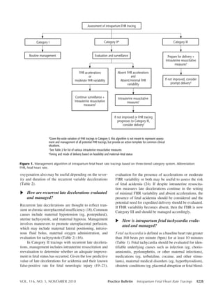 Monitoreo electronico fetal | PDF