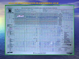 FR PA FC T° HOJA DE MONITORIZACION DE ENFERMERIA UCI-M 