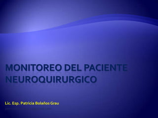 Lic. Esp. Patricia Bolaños Grau
patriciabolanosgrau@gmail.com
 