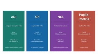 Monitoreo de la Nocicepcion anestesia adultos | PPTX