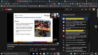 Monitoreo pauta de  observacion