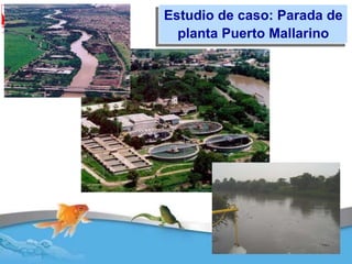 Estudio de caso: Parada de planta Puerto Mallarino 