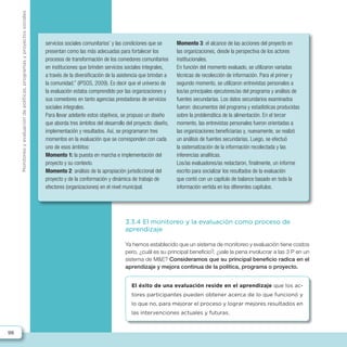 Monitoreo y evaluación de políticas programas y proyectos 2012 | PDF
