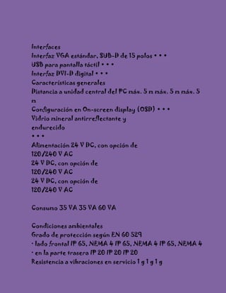 Monitores analógicos completo!!!