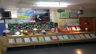 Monitor hall proyectos luz oscuridad