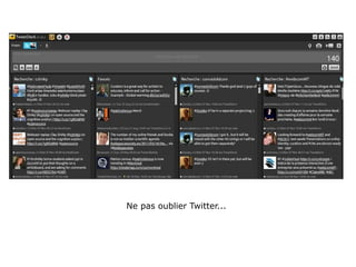 Ne pas oublier Twitter... 