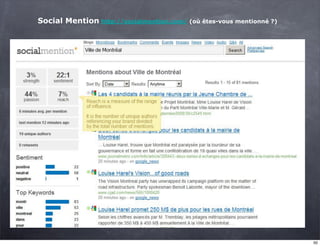 Social Mention http://socialmention.com/ (où êtes-vous mentionné ?)




                                                                      50
 