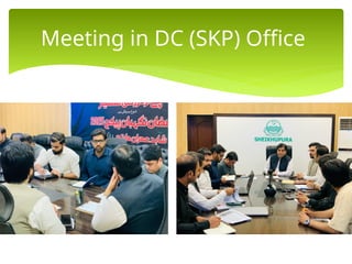 Meeting in DC (SKP) Office
 