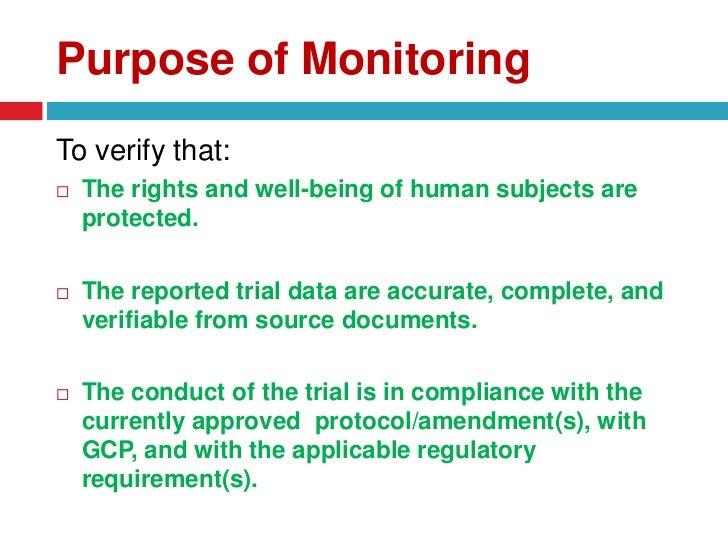 Monitoring and auditing in clinical trials