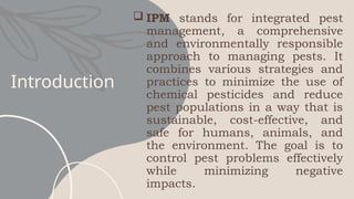 Pest Introduction Monitoring And Diagnosing Pest Incidence Following The Principles.pptx