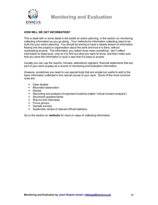 Monitoring and evaluation 2 | PDF