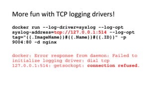Monitoring and Log Management for | PDF