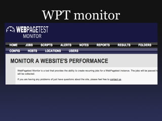 WPT monitor
 
