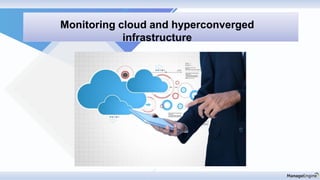 Monitoring cloud and hyperconverged
infrastructure
 