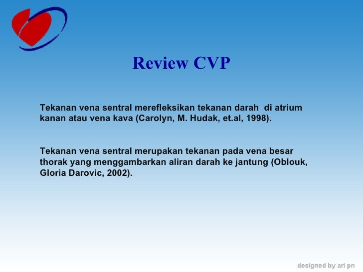 Perawatan Monitoring CVP dan Swans Ganz
