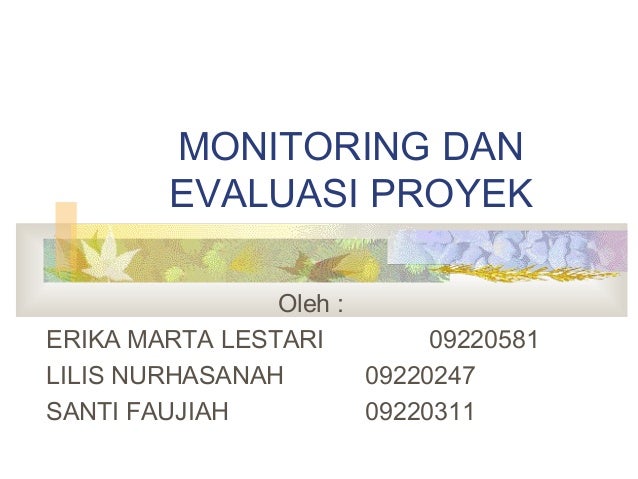 Contoh instrumen evaluasi program pdf