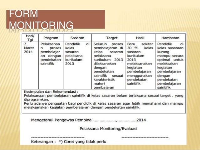 contoh format evaluasi program bk