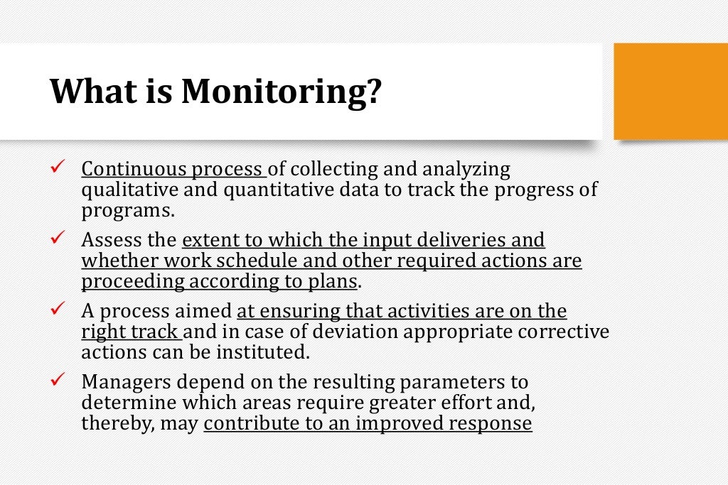 The Basics of Monitoring, Evaluation and Supervision of Health Servic…
