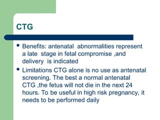 Monitoring. fetal. well being. .ppt