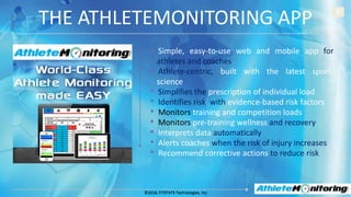 EVIDENCE-BASED INJURY PREVENTION AND LOAD MANAGEMENT IN SPORT. The ...