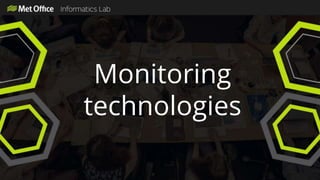 Monitoring
technologies
 