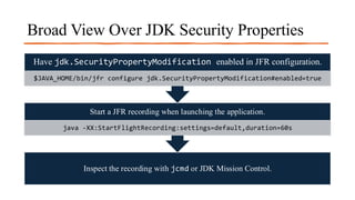 Monitoring Java Application Security with JDK Tools and JFR Events | PDF