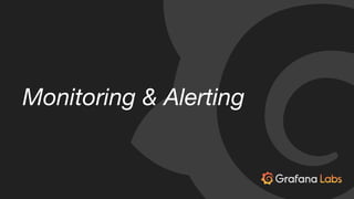 Monitoring & Alerting
 