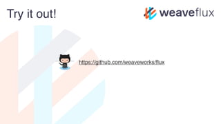 https://github.com/weaveworks/flux
Try it out!
 