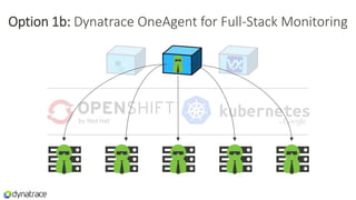 Option 1b: Dynatrace OneAgent for Full-Stack Monitoring
 