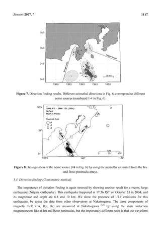 Monitoring of ulf (ultra low-frequency) geomagnetic | PDF