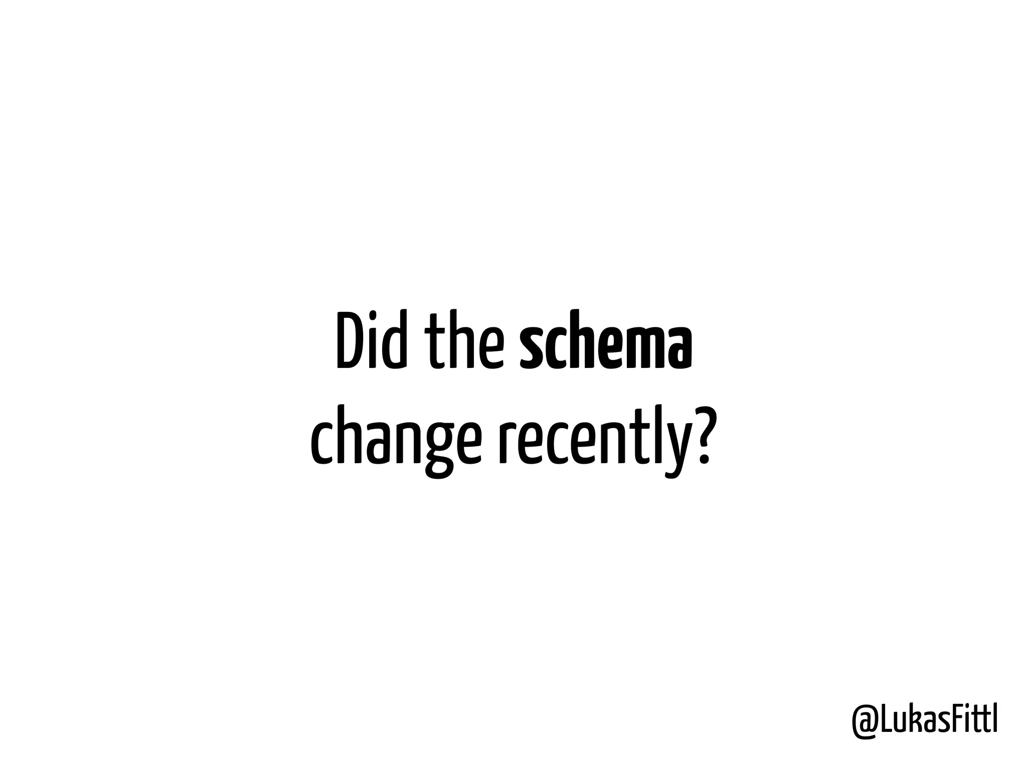 @LukasFittl Did the schema change recently? 