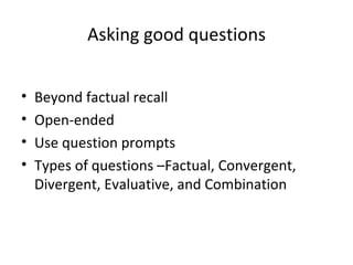 Monitoring student learning in the classroom | PPT