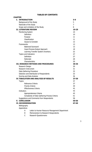 System Thesis Example Monitoring system sample thesis | PDF