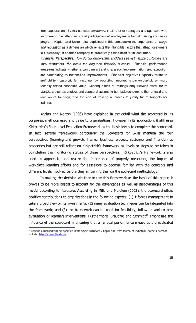 Monitoring system sample thesis