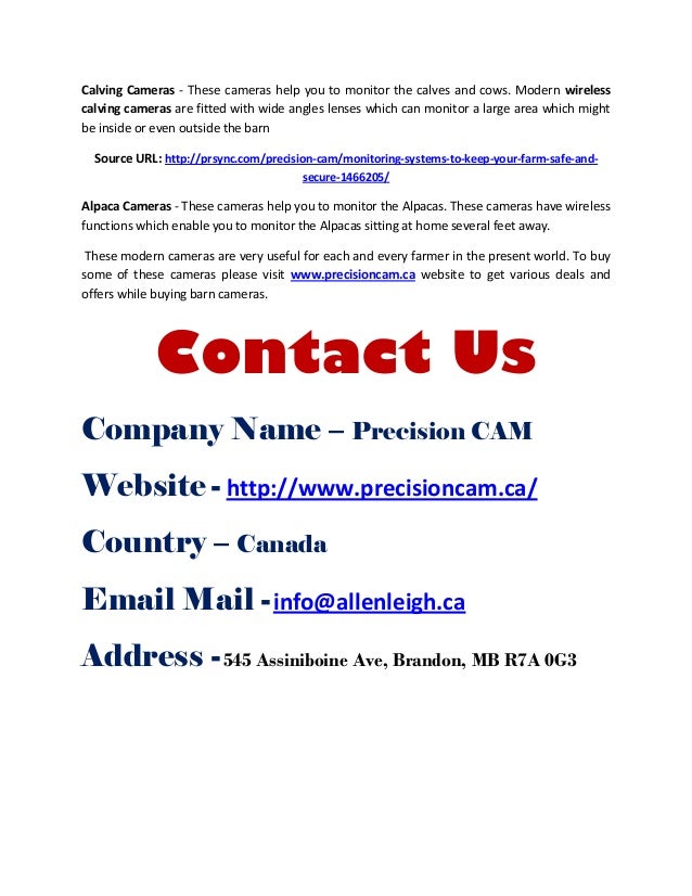 Monitoring Systems To Keep Your Farm Safe And Secure