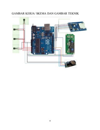 8
GAMBAR KERJA/ SKEMA DAN GAMBAR TEKNIK
 