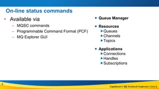 MQTC 2016: Monitoring and Tracking MQ and Applications | PPTX