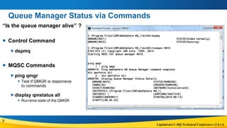MQTC 2016: Monitoring and Tracking MQ and Applications | PPTX
