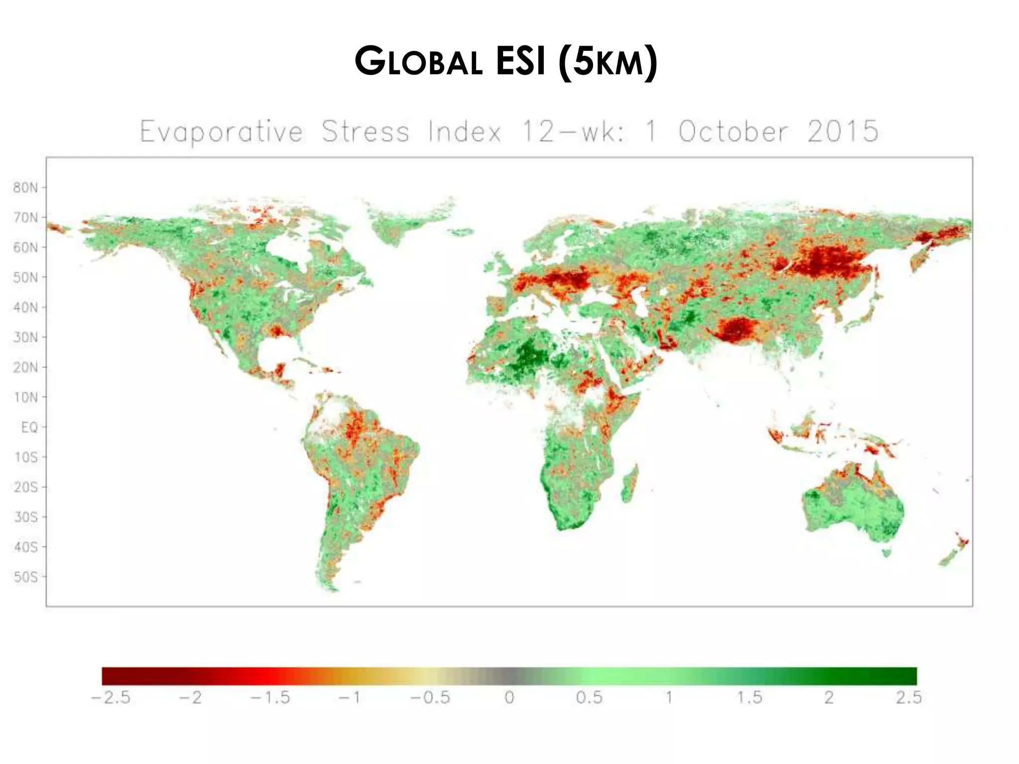 GLOBAL ESI (5KM)
 
