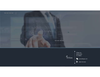 14
14
TCGen Inc.
Menlo Park
CA, 94025
jcarter@tcgen.com
(650) 733-5310
 